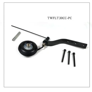 Carbon Fiber Tail Wheel Set w/ 1.5" Plastic Hub PU Wheel For 30cc Gas Airplane - Bild 1 von 3