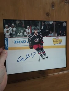 Blue Jackets Hockey Autographed Picture - Picture 1 of 4