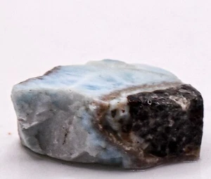 25.5ct Blue Larimar Pectolite Rough Natural Crystal Mineral Dominican Republic - Picture 1 of 7