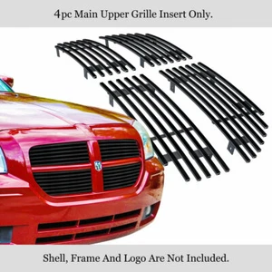 Fits 2005-2007 Dodge Magnum Except SRT8 Black Billet Grille Grill Insert - Picture 1 of 7