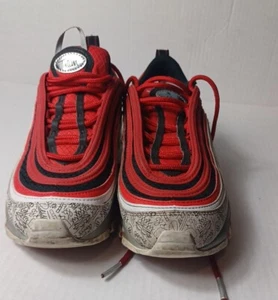 Nike Air Max 97 x Jayson Tatum GS Roots Youth Size 5.5 Y CJ9891-600 White 'Red - Picture 1 of 8