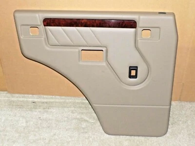 COMO NUEVO 36K 94-99 LAND ROVER DISCOVERY 1 LE PANEL MOLDURA PUERTA TRASERA IZQUIERDA BAHAMA BEIGE Foto 1 de 4