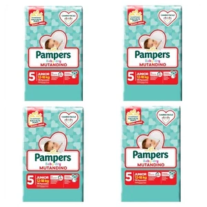 Pampers Baby Dry Mutandino Misura 5 (12-18Kg) 56 Pannolini - Foto 1 di 1