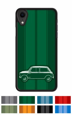 Austin Mini Cooper "Stripes" Cell Phone Case for Apple iPhone and Samsung Galaxy - Image 1 of 4