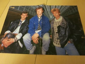  Poster A-ha AHA MORTEN HARKET Magne PAUL / KIM WILDE J51 - Imagen 1 de 2