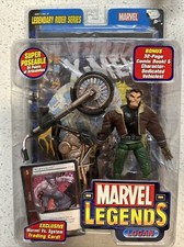 MARVEL LEGENDS LOGAN WOLVERINE LEGENDARY RIDERS SERIES X-MEN TOY BIZ MINT SEALED