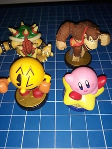 Paquete Nintendo Amiibo Super Smash Bros: Donky Kong, Bowser, Pacman y Kirby - Imagen 1 de 5