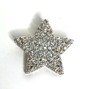 Vintage Goldton OTC Strass Stern Form Brosche - Bild 1 von 8
