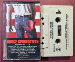 Bruce Springsteen - Born In The USA (Rock Music Audio Cassette Tape Columbia) - Picture 1 of 1