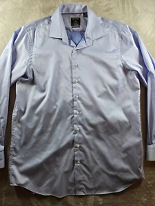 Camisa de manga larga Proper Shirts para hombre ajuste contemporáneo 17,5 36-37 sin arrugas - Imagen 1 de 15