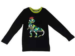 CIRCO Sleepwear Shirt Boys Medium Black with Multicolor T-Rex - Picture 1 of 10