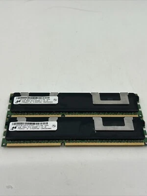 Lot Of 2 - Micron MT36JSZF51272PZ-1G1F1BA 4GB 2RX4 PC3-8500R-7-10-J0 - Image 1 of 4