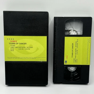 CNBC "Titans of Cancer" Episode - VHS for business Filmed on September 1, 2003 - Image 1 of 4