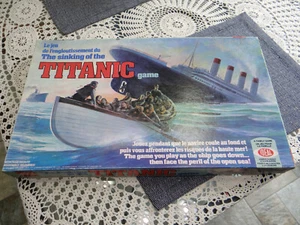 the Sinking of the Titanic Board Game Canadian version almost STILL SEALED !! - Picture 1 of 12