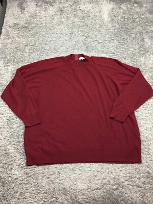 Suéter Hampshire Studio Cuello Simulado Mujer Talla 2X Rojo 100% Acrílico Foto 1 de 4