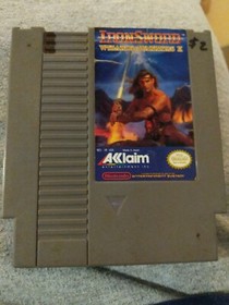 Iron Sword Wizards and Warriors 2 Nintendo NES Cartridge Only