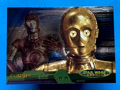 2001 Topps Star Wars Evolution C-3PO #2B - Image 1 of 2