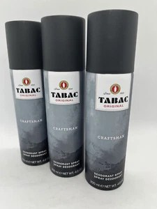 (44,98€/L) Tabac Original Craftsman 3 x 200 ml Deo Spray Deodorant Bodyspray