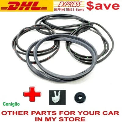 DATSUN 620 WEATHERSTRIP WINDSHIELD FRONT + REAR + DOOR LH & RH FIT PICKUP TRUCK - Image 1 of 4