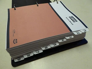 CUSTODIA 680B/680CK B/680C/680CK C Backhoe Service Manual Repair Shop w/Binder - Picture 1 of 12