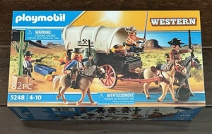 Playmobil Western Covered Wagon with Raiders 5248 - Picture 1 of 24