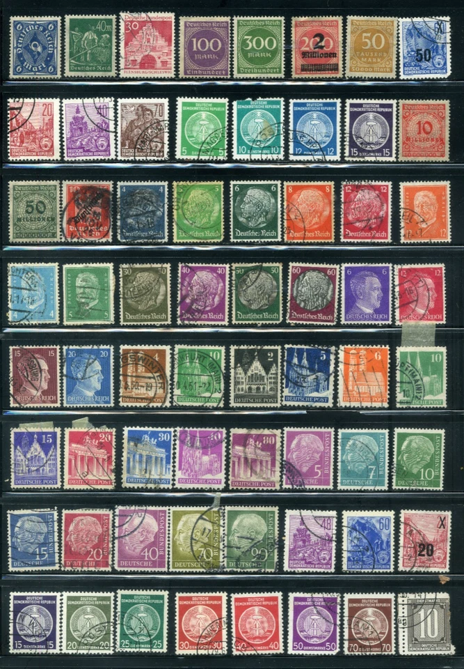 64 Piece Early Germany Stamp Collection TEN273 - Image 1 of 1