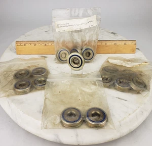 16x Flansch Radlager 7/16 Innendurchmesser Bohrung 1-1/4 Außendurchmesser 1-3/8 FD Flanschdurchmesser abgedichtet - Bild 1 von 9