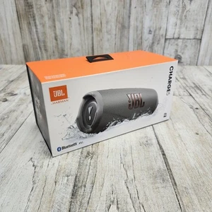 OEM BOX ONLY! For JBL Charge 5 Portable Bluetooth Speaker. Gray - Afbeelding 1 van 6