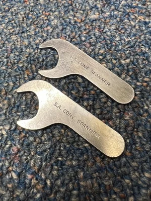 Llaves de cono Sturmey-Archer de colección, Inglaterra, años 70, juego de 2, muy buen estado. Foto 1 de 4