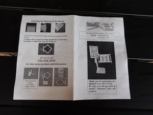 Craft Stand Adjustable for Scroll Frames for Needlepoint Crewel Floor or Lap #2 - Picture 1 of 2