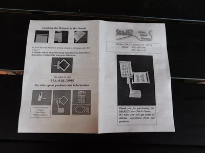 Craft Stand Adjustable for Scroll Frames for Needlepoint Crewel Floor or Lap #2 - Image 1 of 2