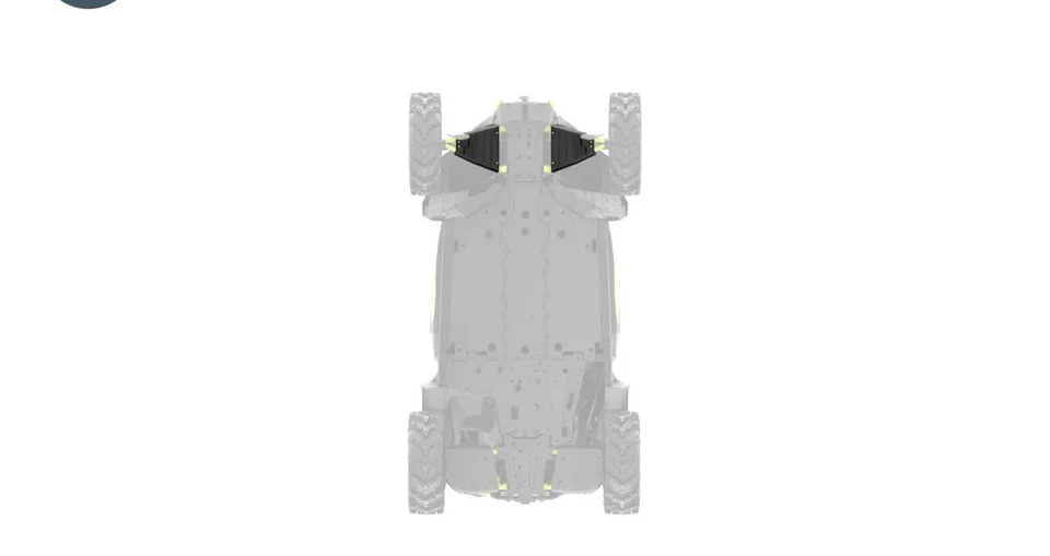 ew oem HMWPE Front A-Arm Protectors Maverick Sport/Commander 715008277 - Image 1 of 1