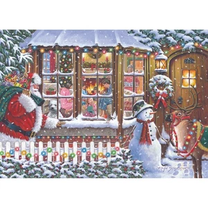 Rompecabezas The House of Puzzles No.16 - With Love From Santa BIG 500 - Imagen 1 de 7