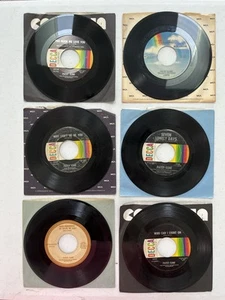 Lot of (6) Patsy Cline 45 RPM Records - Picture 1 of 2