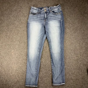 BKE Gabby Curvy Fit Damen Distressed Medium Wash Skinny Jeans Gr. 27 - Bild 1 von 10