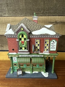 Dept 56 Christmas In The City “Molly O’Brien’s Irish Pub” 56.58952 In Box - Picture 1 of 8