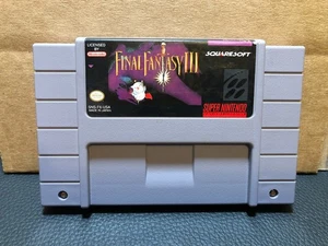 Final Fantasy III SNES SPIEL GUTER ZUSTAND - Bild 1 von 8