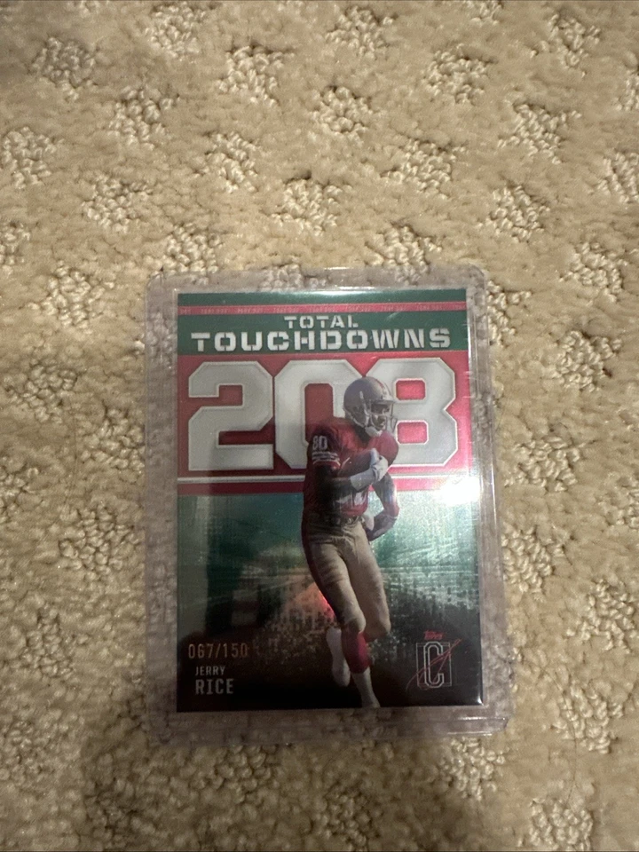 2024 Topps Signature Total Touchdowns Jerry Rice ZO-1/150 Foto 1 de 1
