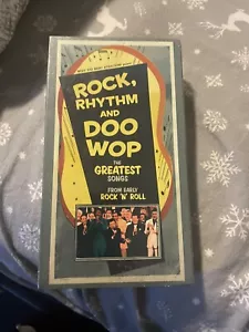 Rock Rhythm & Doo Wop: The Greatest Songs from Early Rock 'n' Roll SEALED VHS - Picture 1 of 2