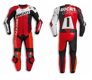 Tuta moto intera racing Ducati Corse C6 98107408 taglia 48 - Imagen 1 de 1