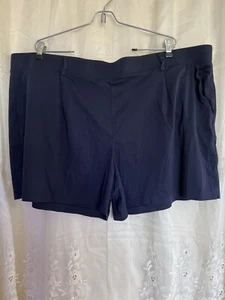 Loft Plus Navy Blue Shorts Size 22 - Picture 1 of 7