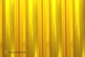 Oracover transparent gelb Bügelfolie Modellbau RC Flugzeug Polyester NEU&OVP - Picture 1 of 1