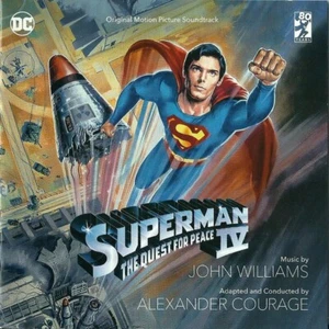 SUPERMAN IV: THE QUEST FOR PEACE Soundtrack 2-CD, La-La Land, Ltd=3000, SEALED - Picture 1 of 1