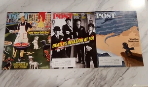 Saturday Evening Post 3 Magazine Lot 2014 - Picture 1 of 2