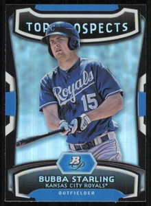2012 Bowman Platinum Top Prospects #BS Bubba Starling - Picture 1 of 2