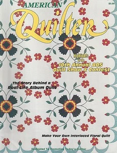 LOT of 11 Issues AMERICAN QUILTER ~ 1994-1999 Lots of Patterns - Picture 1 of 11