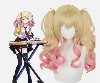 Project Sekai: Colorful Stage feat. Peluca Cosplay Tenma Saki 56 cm Larga Cola de Caballo Foto 1 de 4