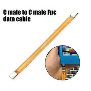 USB4 Male Full-Function PD240W Dual-head TYPE-C Male-to-Male FPC. - Zdjęcie 1 z 11