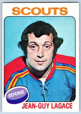 JEAN-GUY LAGACE 1975-76 O-PEE-CHEE 75-76 NO 141 NRMINT+         52951 - Image 1 of 2