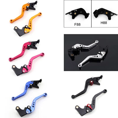 Brake Clutch Levers For Kawasaki ZX1400/ZX14R/ZZR1400 GTR1400/CONCOURS 2014 US Foto 1 de 4